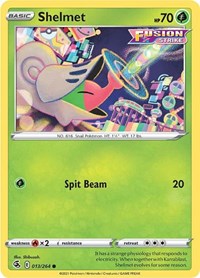 Shelmet (013/264) [SWSH08 Fusion Strike]