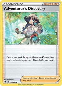 Adventurer's Discovery (224/264) [SWSH08 Fusion Strike]