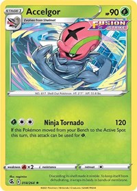 Accelgor (014/264) [SWSH08 Fusion Strike]