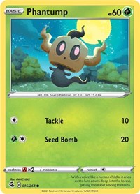Phantump (016/264) [SWSH08 Fusion Strike]