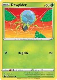 Dewpider (019/264) [SWSH08 Fusion Strike]