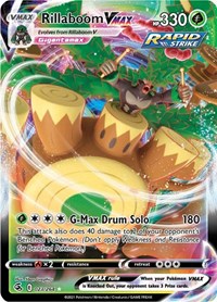 Rillaboom VMAX (023/264) [SWSH08 Fusion Strike]