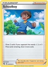 Schoolboy (238/264) [SWSH08 Fusion Strike]