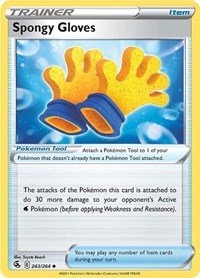 Spongy Gloves (243/264) [SWSH08 Fusion Strike]