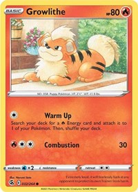 Growlithe (032/264) [SWSH08 Fusion Strike]