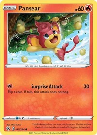 Pansear (037/264) [SWSH08 Fusion Strike]