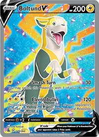 Boltund V (Full Art) (249/264) [SWSH08 Fusion Strike]