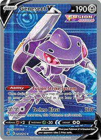 Genesect V (Full Art) (254/264) [SWSH08 Fusion Strike]