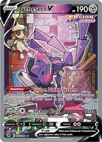 Genesect V (Alternate Full Art) (255/264) [SWSH08 Fusion Strike]