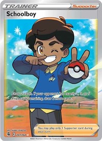 Schoolboy (Full Art) (261/264) [SWSH08 Fusion Strike]