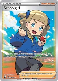 Schoolgirl (Full Art) (262/264) [SWSH08 Fusion Strike]