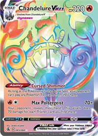 Chandelure VMAX (Secret) (265/264) [SWSH08 Fusion Strike]