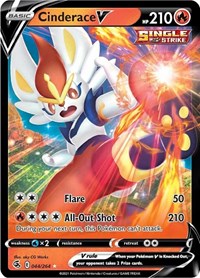 Cinderace V (44) (044/264) [SWSH08 Fusion Strike]