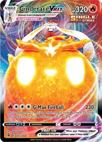 Cinderace VMAX (045/264) [SWSH08 Fusion Strike]