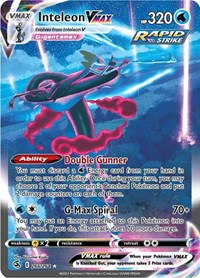 Inteleon VMAX (Alternate Art Secret) (266/264) [SWSH08 Fusion Strike]