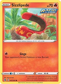 Sizzlipede (47) (047/264) [SWSH08 Fusion Strike]