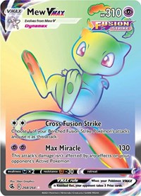 Mew VMAX (Secret) (268/264) [SWSH08 Fusion Strike]