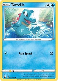 Totodile (055/264) [SWSH08 Fusion Strike]