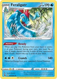 Feraligatr (057/264) [SWSH08 Fusion Strike]