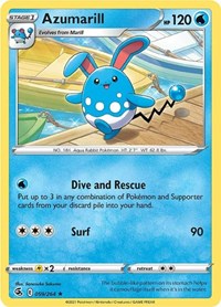 Azumarill (059/264) [SWSH08 Fusion Strike]