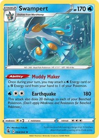 Swampert (064/264) [SWSH08 Fusion Strike]