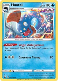 Huntail (066/264) [SWSH08 Fusion Strike]