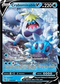 Crabominable V (076/264) [SWSH08 Fusion Strike]