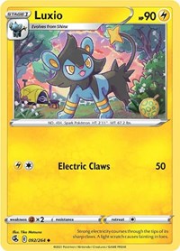 Luxio (092/264) [SWSH08 Fusion Strike]