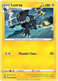 Luxray (093/264) [SWSH08 Fusion Strike]