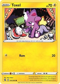 Toxel (105) (105/264) [SWSH08 Fusion Strike]