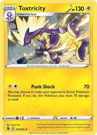Toxtricity (107) (107/264) [SWSH08 Fusion Strike]