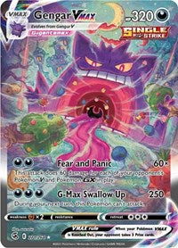 Gengar VMAX (Alternate Art Secret) (271/264) [SWSH08 Fusion Strike]