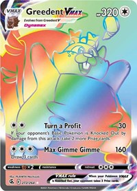 Greedent VMAX (Secret) (272/264) [SWSH08 Fusion Strike]