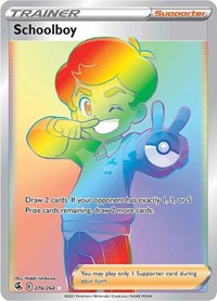 Schoolboy (Secret) (276/264) [SWSH08 Fusion Strike]