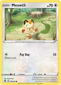 Meowth (199/264) [SWSH08 Fusion Strike]