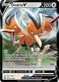 Dodrio V (201/264) [SWSH08 Fusion Strike]