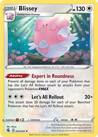 Blissey (203/264) [SWSH08 Fusion Strike]