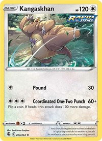 Kangaskhan (204/264) [SWSH08 Fusion Strike]