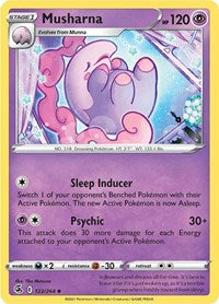 Musharna (122/264) [SWSH08 Fusion Strike]
