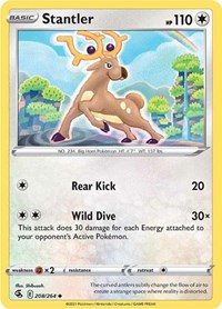 Stantler (208/264) [SWSH08 Fusion Strike]