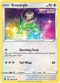 Smeargle (209/264) [SWSH08 Fusion Strike]