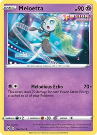 Meloetta (124/264) [SWSH08 Fusion Strike]