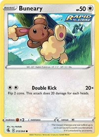 Buneary (212/264) [SWSH08 Fusion Strike]