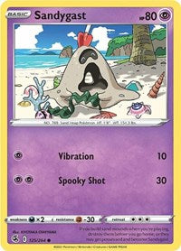 Sandygast (125/264) [SWSH08 Fusion Strike]