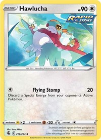 Hawlucha (216/264) [SWSH08 Fusion Strike]