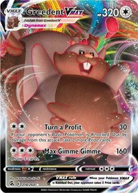 Greedent VMAX (218/264) [SWSH08 Fusion Strike]