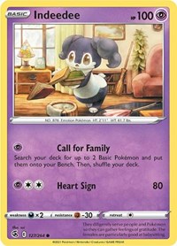 Indeedee (127/264) [SWSH08 Fusion Strike]