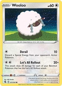 Wooloo (221) (221/264) [SWSH08 Fusion Strike]