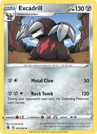 Excadrill (183/264) [SWSH08 Fusion Strike]
