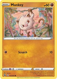 Mankey (133/264) [SWSH08 Fusion Strike]